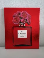 Chanel No. 5 Red Edition Collage Leinwand Bild metallic luxury ar Niedersachsen - Osnabrück Vorschau