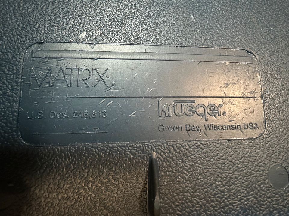 11 х USA Matrix Krueger Stühle blau in Frankfurt am Main