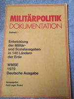 Militärpolitik Dokumentation - 1979 Beiheft 1 Bayern - Windelsbach Vorschau