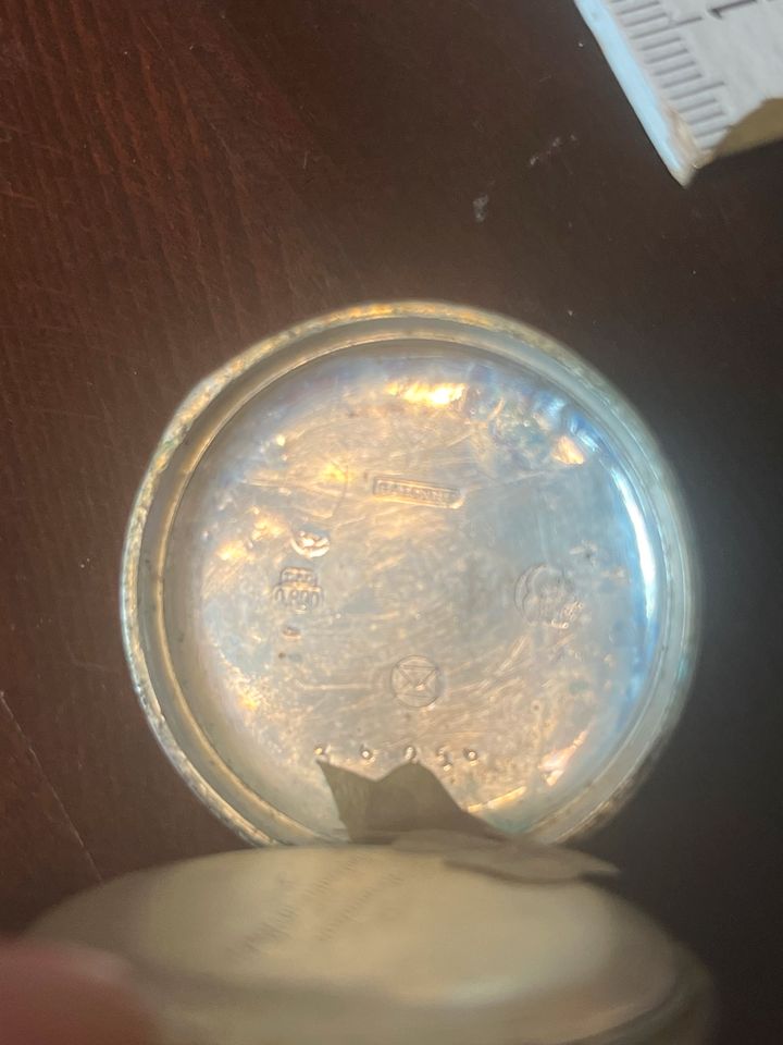 Galonne Taschenuhr 0.800 Silber in Meldorf