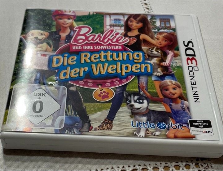 Nintendo DS Spiel Barbie und ihre Schwestern ~ Die Rettung der We in Neschwitz