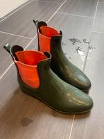 Grüne Gummistiefel Boots in Gr. 38 Brandenburg - Bernau Vorschau
