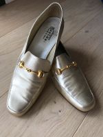 Loafer Mokassins Ballerinas goldfarbene Gr. 39,5 Rheinland-Pfalz - Bad Kreuznach Vorschau