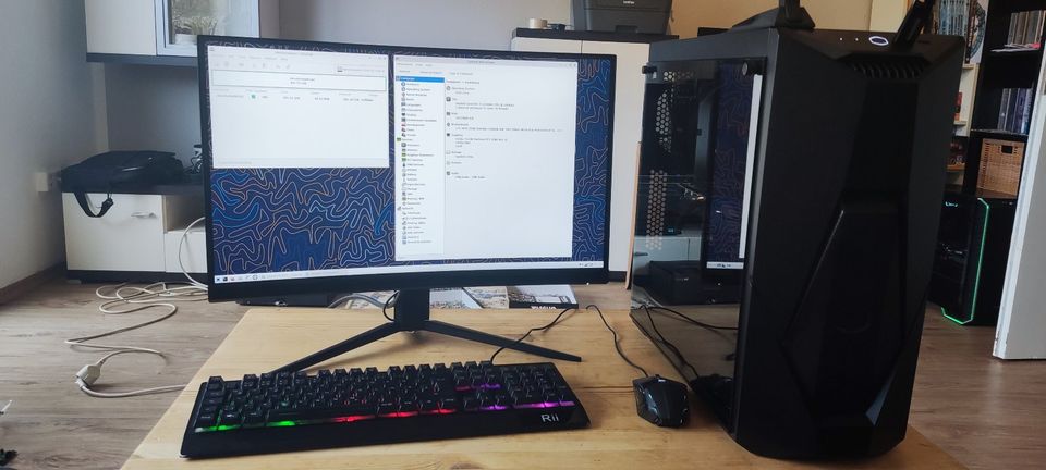 Gaming PC/Setup RGB, Intel i7-10700KF, RTX 2060 OC & Monitor etc. in Bonn