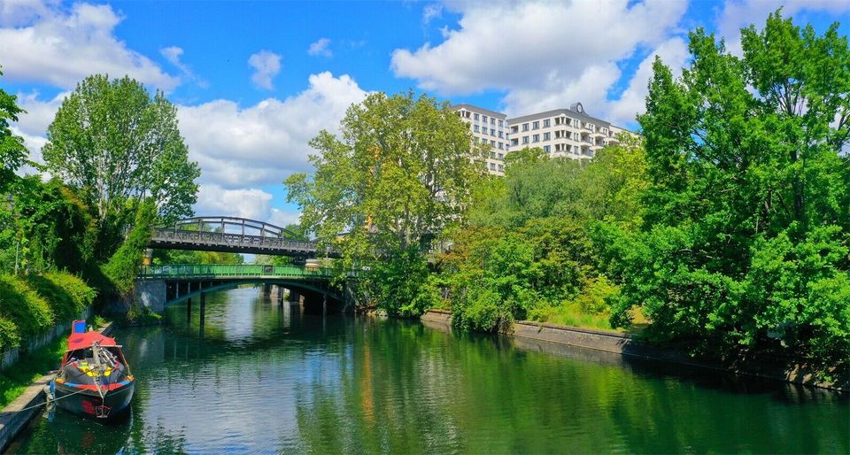 HERRSCHAFTLICHE GARTEN-WOHNUNG- mit Privatgarten in ruhiger Lage- -dicht am Wasser! in Berlin