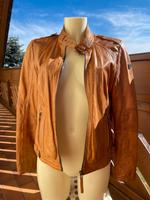 Hellbraune Lederjacke Gr. M Sachsen - Geyer Vorschau