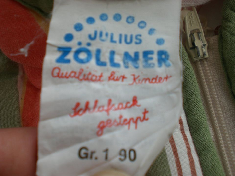 gesteppter Schlafsack Gr. 1 (90 cm) Julius Zöllner mit Bärchen in Meckenheim