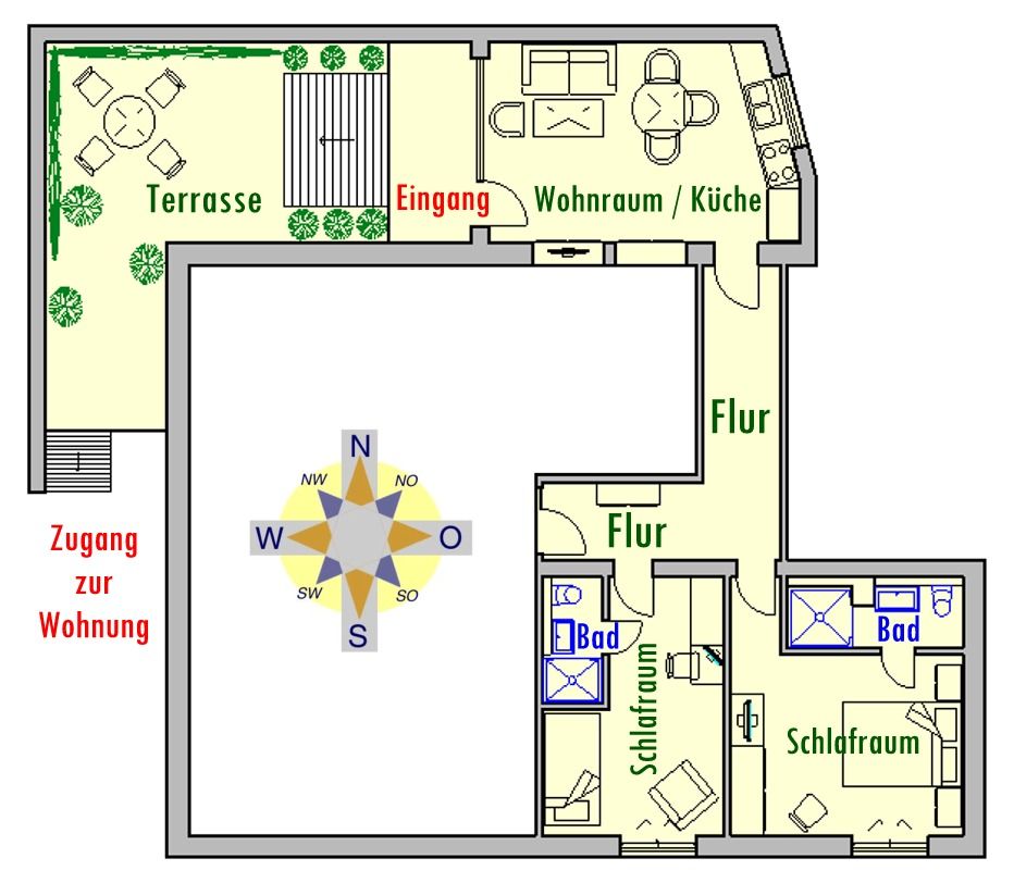 Ferienwohnung auf der Nordseeinsel Juist für 1 - 3 Personen in Juist