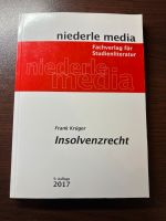 Insolvenzrecht Niederle Media (Jura/Rechtswissenschaften) Niedersachsen - Eschershausen Vorschau