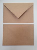 100 Stück Briefumschläge braun Natronpapier 120 x 180 mm Dresden - Äußere Neustadt Vorschau