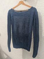 Damen Pullover blau Häkeloptik Sommerpulli Gr 40 L Esmara Bayern - Coburg Vorschau