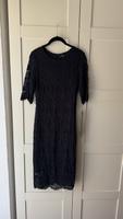 Kleid Gr. 34 dunkelblau navy mit Spitze lace Yessica Hamburg - Wandsbek Vorschau