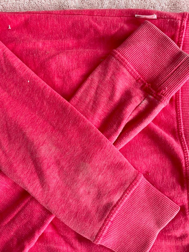 Sweatjacke Mädchen 140 / 146 Review Pink – Kinderkleidung in Düsseldorf