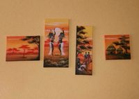 Wandbilder 4er Afrikanische Frauen  120m x 60  Kein Versand nur A Brandenburg - Hennigsdorf Vorschau