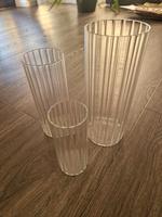 14x 3er Set Windlichter Vasen Glaszylinder Hochzeit Deko Baden-Württemberg - Gerlingen Vorschau