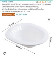 Sitzbad für die Toilette unbenutzt Pankow - Wilhemsruh Vorschau