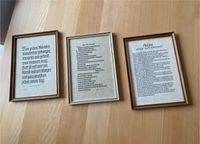 Bilderrahmen aus Holz, mit Texten Nordrhein-Westfalen - Hagen Vorschau
