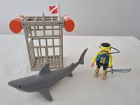 Playmobil Haifischkäfig mit Taucher, 4500/5834 Berlin - Charlottenburg Vorschau