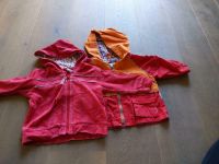 Set 2 Jacken Kapuzenjacke Nicki Niki Samt rot 68 orange Pulli Lin Bayern - Nordendorf Vorschau