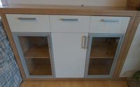 Wohnzimmer Highboard Anrichte 151x114,5x40 noche weiß Hochglanz Leipzig - Mockau-Nord Vorschau