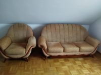 Italienisches Designer Sofa + Sessel mit schlaffunktion Baden-Württemberg - Bergatreute Vorschau