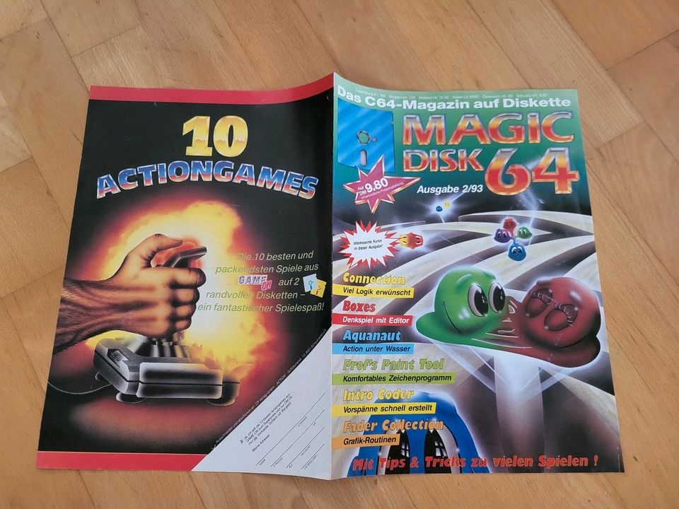 Magic Disk 64, C64 Spiele,  C64 Magazin 1990, 1991, 1992, 1993 in Jever