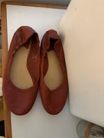 Kickers Damen Ballerinas Gr.40 Schuhe Rotbraun Leder Bayern - Affing Vorschau