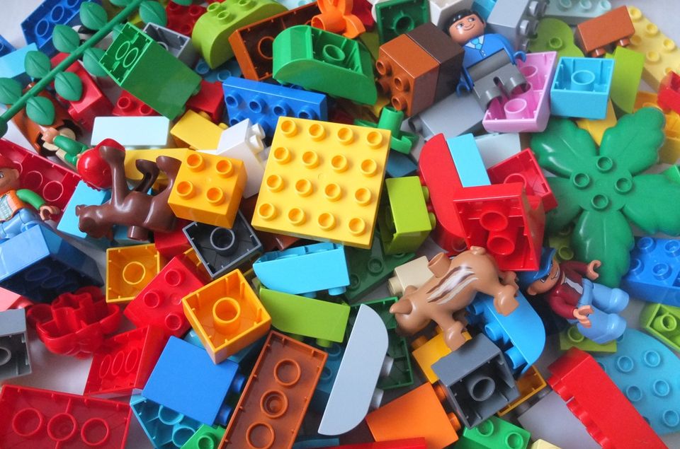 Lego Duplo Steine Bausteine Platten Figuren Tiere Set ab 50 Stk in Ottensoos
