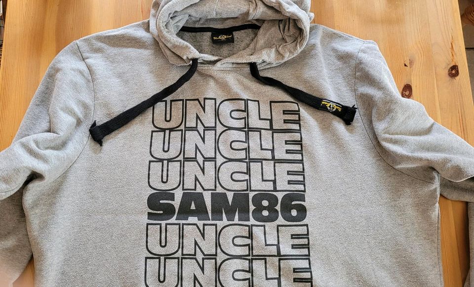 Uncle Sam Sweatshirt mit Kapuze 3XL in Diekholzen