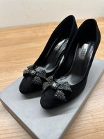 Vollleder schwarz Velours Pumps von Poletto Gr 37 Düsseldorf - Lohausen Vorschau