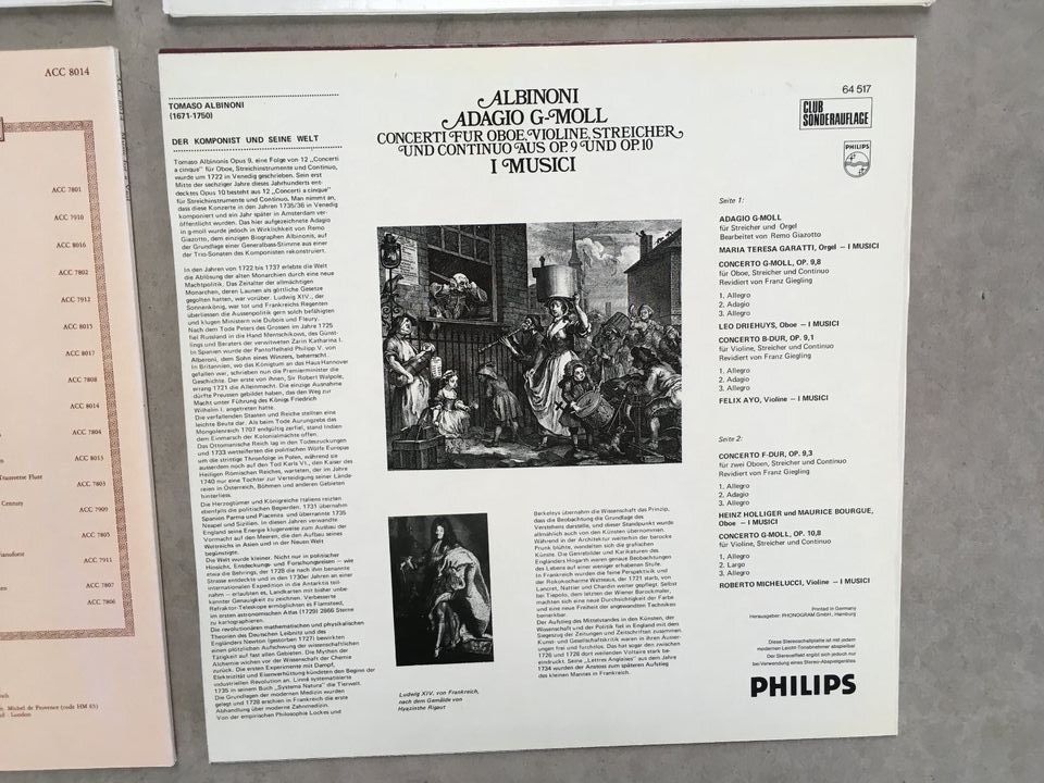 4x Langspielplatte Schallplatte LP Renaissance Barock Karneval u. in Osloß
