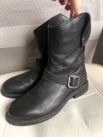 Lazamani Leder Biker Boots Stiefel schwarz Gr. 40 Nordrhein-Westfalen - Lippstadt Vorschau