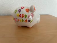 Sparschwein Happy Birthday Spardose Geburtstag Rheinland-Pfalz - Westerburg Vorschau