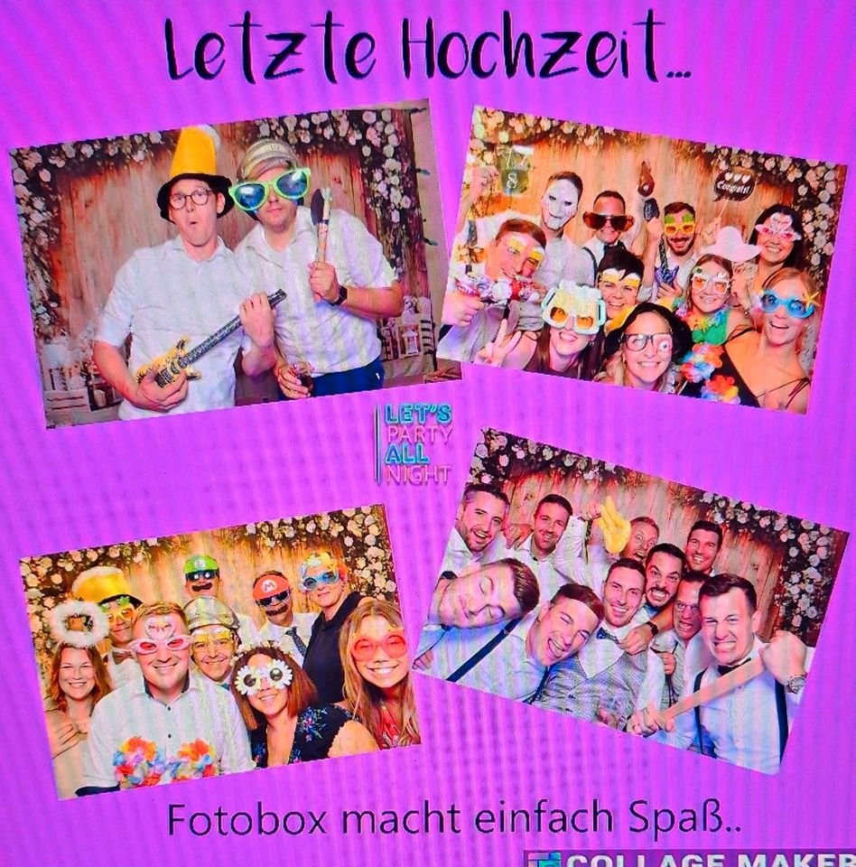 Fotobox incl. SOFORTDRUCK und Accessoires in Reinsfeld