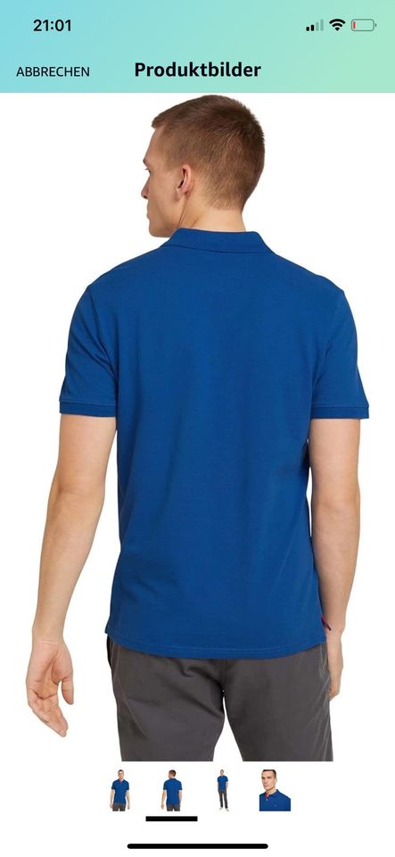 *NEU* TOM TAILOR Herren T-Shirt 3XL Basic Piqué Poloshirt in Ahlen