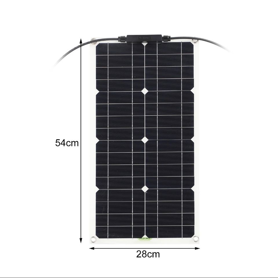 300W 12V Solarpanel Solarmodul 30A Ladegerät USB Kit Camping in Bebra
