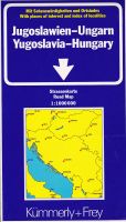 Strassenkarte Jugoslawien-Ungarn, historisch, Edition 1991 Baden-Württemberg - Freiburg im Breisgau Vorschau