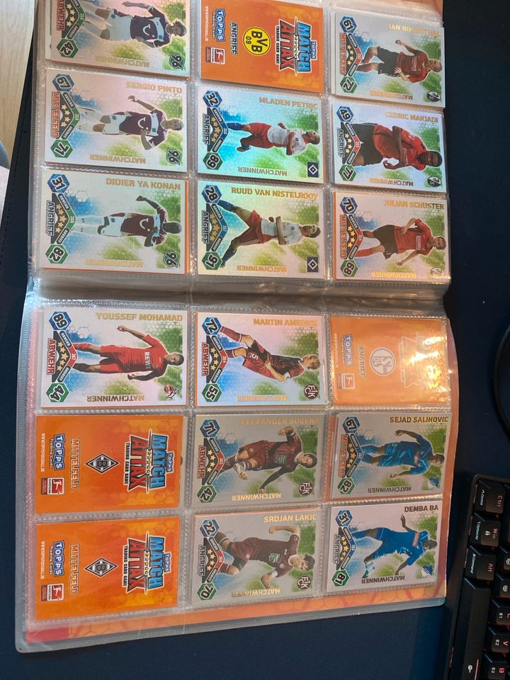 Topps Match Attax Sammelmappe Bundesliga 2010/2011 in Ilmenau