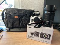 WIE NEU: CANON EOS M (Weiß) mit EPS 18-135mm und Camera backpack Hessen - Zwingenberg Vorschau