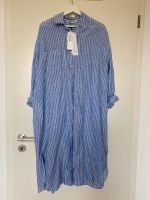 Neu: ZARA Kleid Leinen blau weiß 34 XS Frankfurt am Main - Bockenheim Vorschau