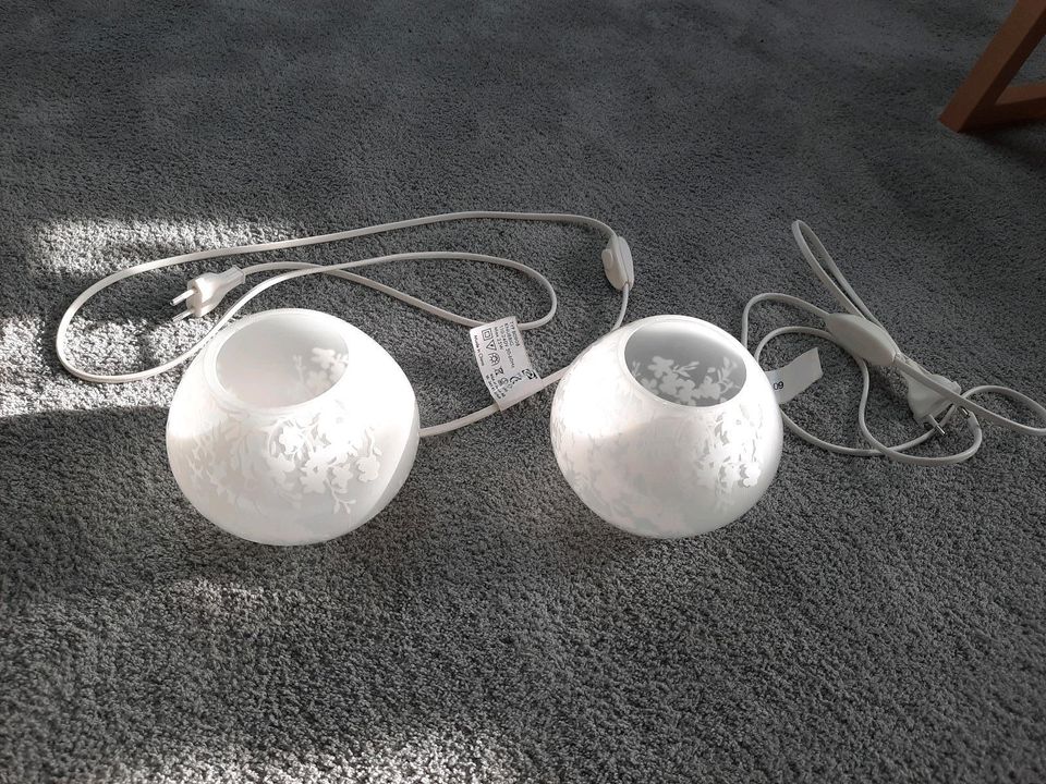 2x Ikea Lampe Knubbig inkl. Leuchtmittel in Barßel