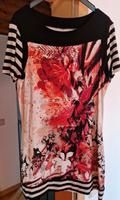 Damen Kleid/ Shirt, Gerry Weber Gr. 40, beige/rot/schwarz Hessen - Wiesbaden Vorschau