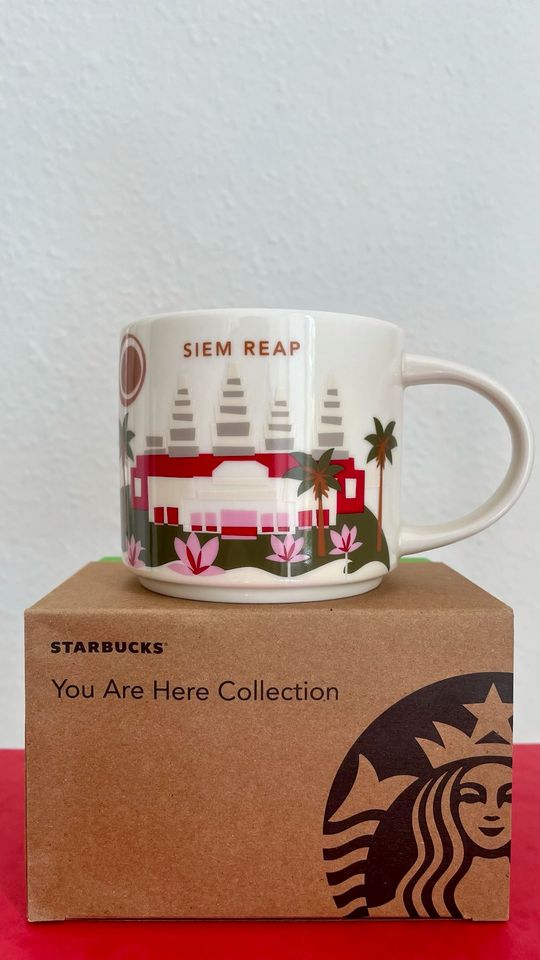 Starbucks Tasse Siem Reap mit Angkor Wat Motiv in Leipzig