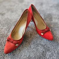 High heels Pumps Schuhe Peter Kaiser gebraucht Wildleder rot 39 Nordrhein-Westfalen - Recklinghausen Vorschau