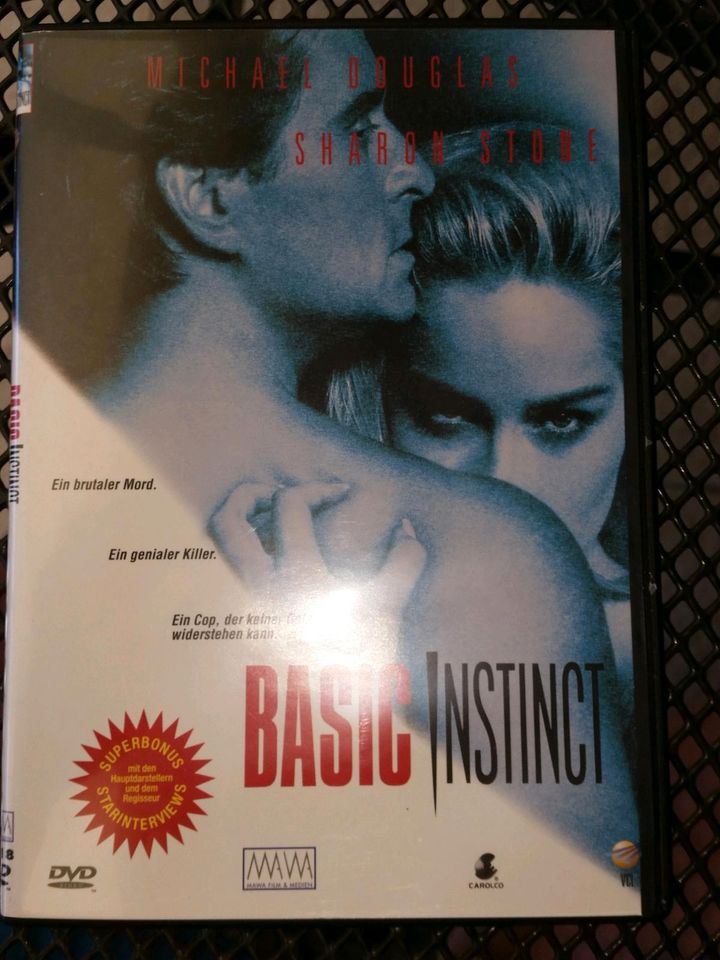 DVD Basic Instinct - Michael Douglas - Sharon Stone in Lüdinghausen