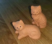 Zwei Katzenfiguren aus Terrakotta, Dekorationen Hessen - Runkel Vorschau