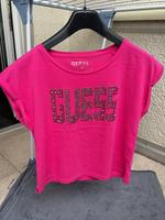 Guess T-Shirt, pink mit Strass, kürzerer Schnitt, Gr. M Dortmund - Lütgendortmund Vorschau