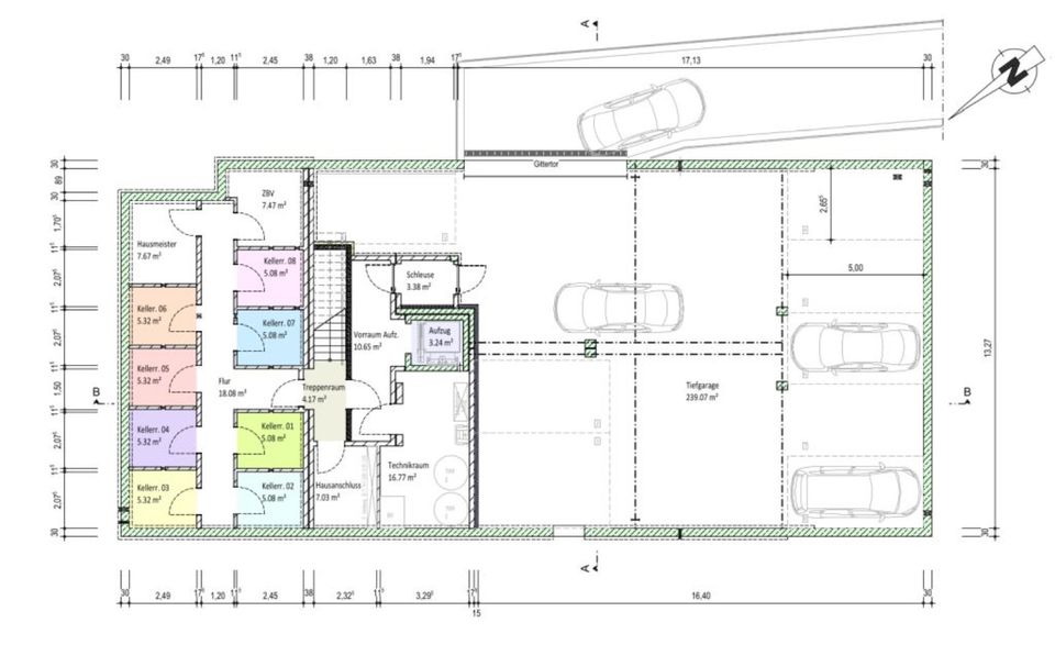 Letzte freie Whg. 3 Z, Neubau, Sonnenterrasse, Gäste-WC, Tiefgara in Beckum