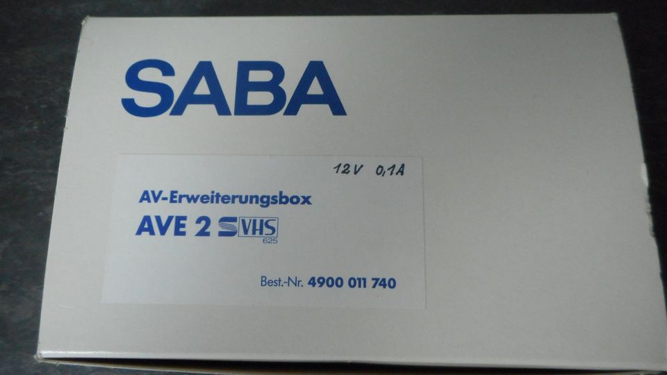 SABA Scartkabelbox: AV-Erweiterungsbox für Scartkabel  NEU in Berlin