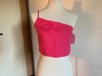 STRADIVARIUS Damen Leinen Top Gr. L pink NEU! Niedersachsen - Schortens Vorschau